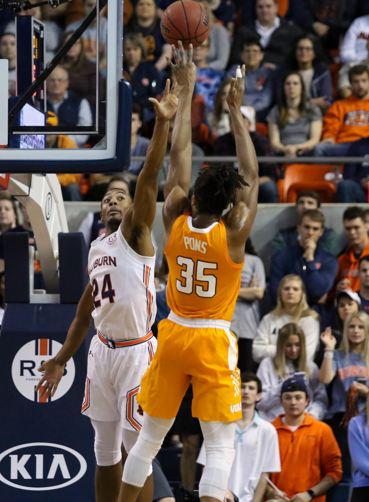 Auburn vs. Tennessee men's basketball